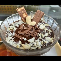 A picture of Chocolate pudding.