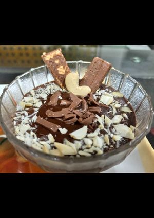 A picture of Chocolate pudding.