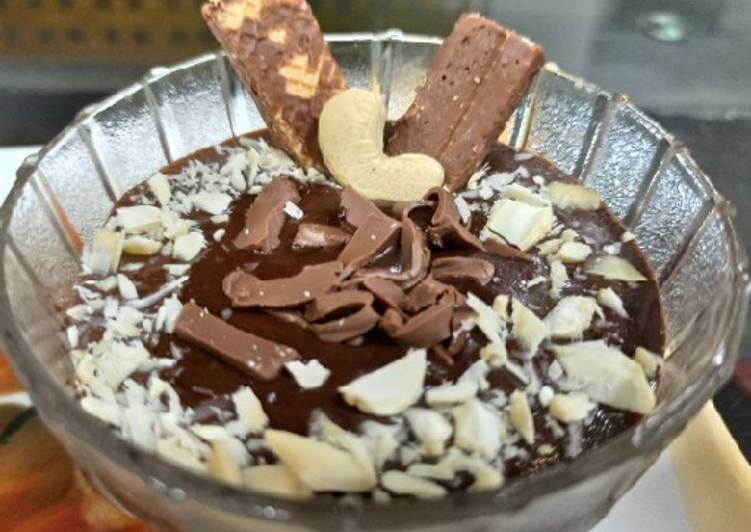 Easiest Way to Prepare Homemade Chocolate pudding