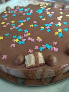Φωτογραφία της συνταγής Τούρτα παγωτό cookies 🎂