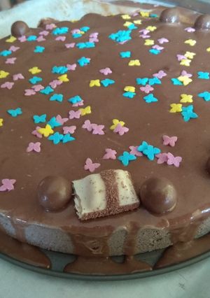 Φωτογραφία της συνταγής Τούρτα παγωτό cookies 🎂