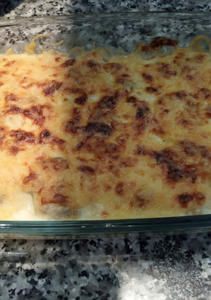 Una foto de Canelones sin harina de champiñones sin gluten
