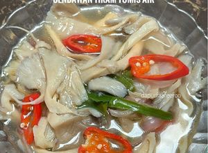 Gambar Cendawan Tiram Tumis Air