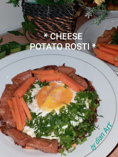Foto resep * CHEESE POTATO ROSTI *