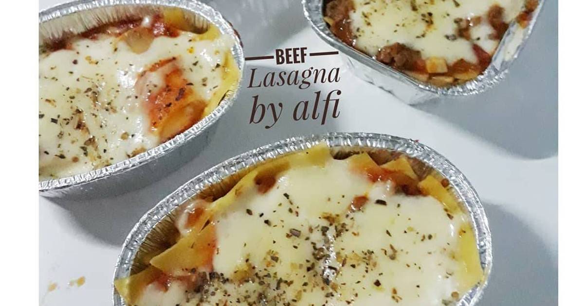 Resep Beef Lasagna Oleh D'VI Kitchen By Alfi - Cookpad