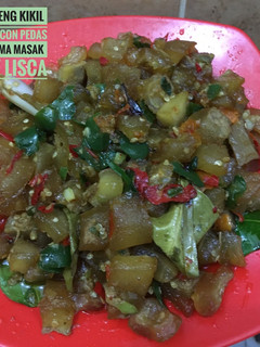 Foto resep Oseng kikil mercon pedas