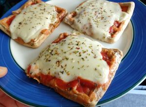 Una foto de Wafles pizza