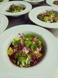 "Crudo de Atum  e Rabanete"