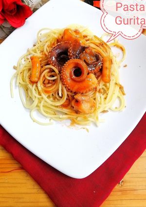Foto resep Pasta Gurita