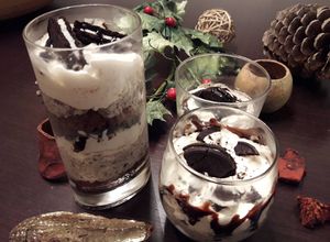 Foto principal de Trifle de brownie y oreo Cheesecake