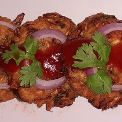 A picture of Vegetable & Noodle Cutlet.