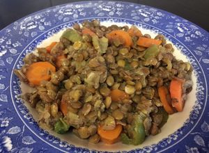 Foto principal de Lentejas "de bote" sanas con verduras
