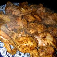 A picture of Smoked Steam chicken.