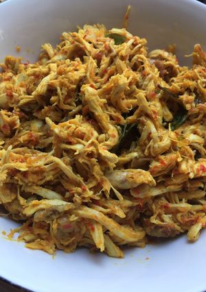 Foto resep Ayam suwir pedas