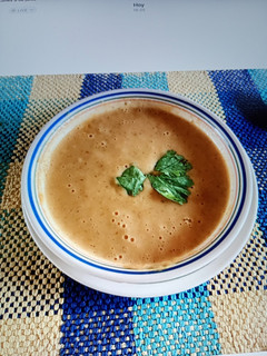 Una foto de Crema de topochos