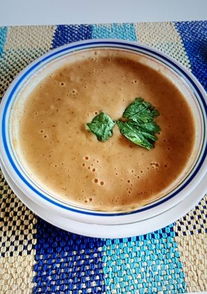 Una foto de Crema de topochos