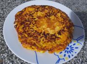 Una foto de omelette de choclo