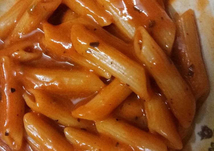 Recipe of Super Quick Homemade Red sauce pasta¡¡