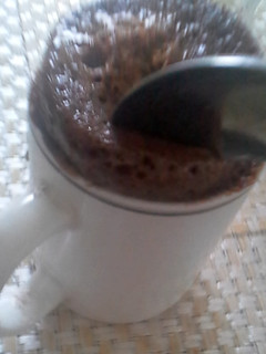 Una foto de Torta en taza chocolate ♡