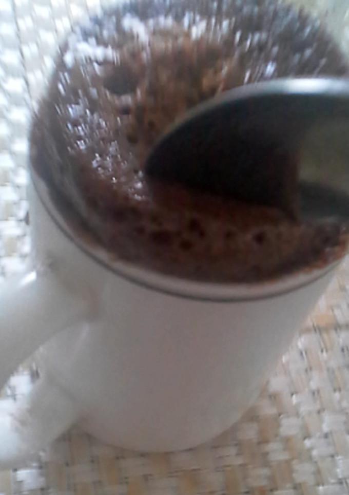 Una foto de Torta en taza chocolate ♡