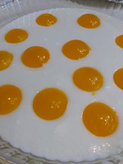 عکسی از دستور ژله تخم مرغی (نیمرو)