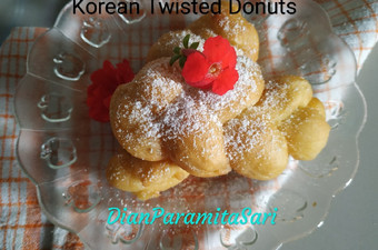 Resep 22. "Korean Twisted Donuts" Donat Kepang, Bisa Manjain Lidah