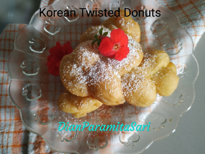 Resep 22. &amp;#34;Korean Twisted Donuts&amp;#34; Donat Kepang, Bisa Manjain Lidah