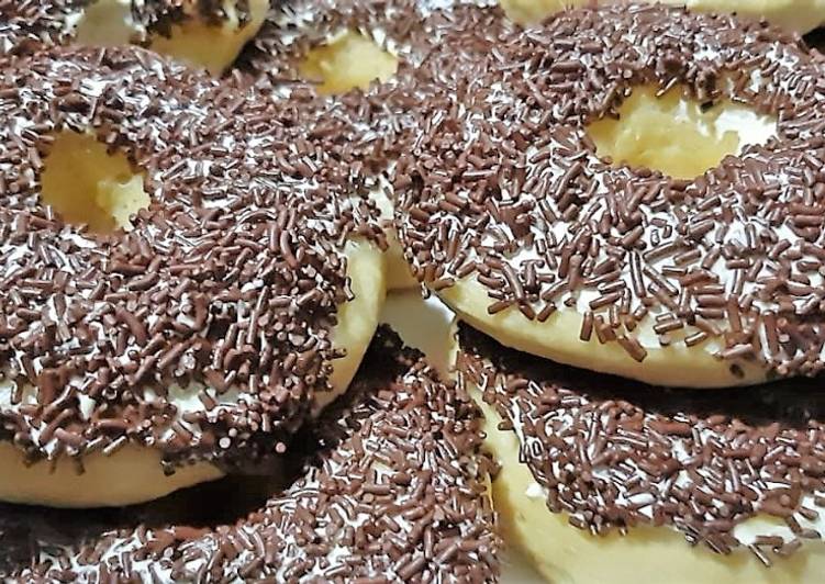 Resep masakan Guilt Free Baked Donuts | Langkah Membuat Guilt Free Baked Donuts Yang Enak Dan Lezat