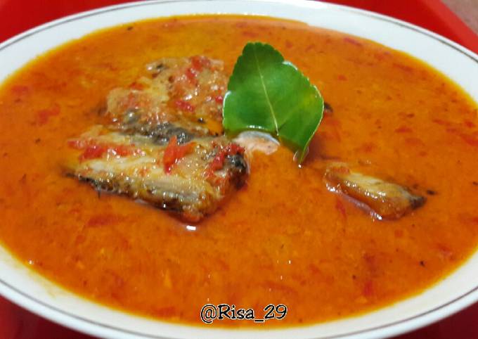 Ikan Tongkol Goreng,Masak Kuah Santan Pedas