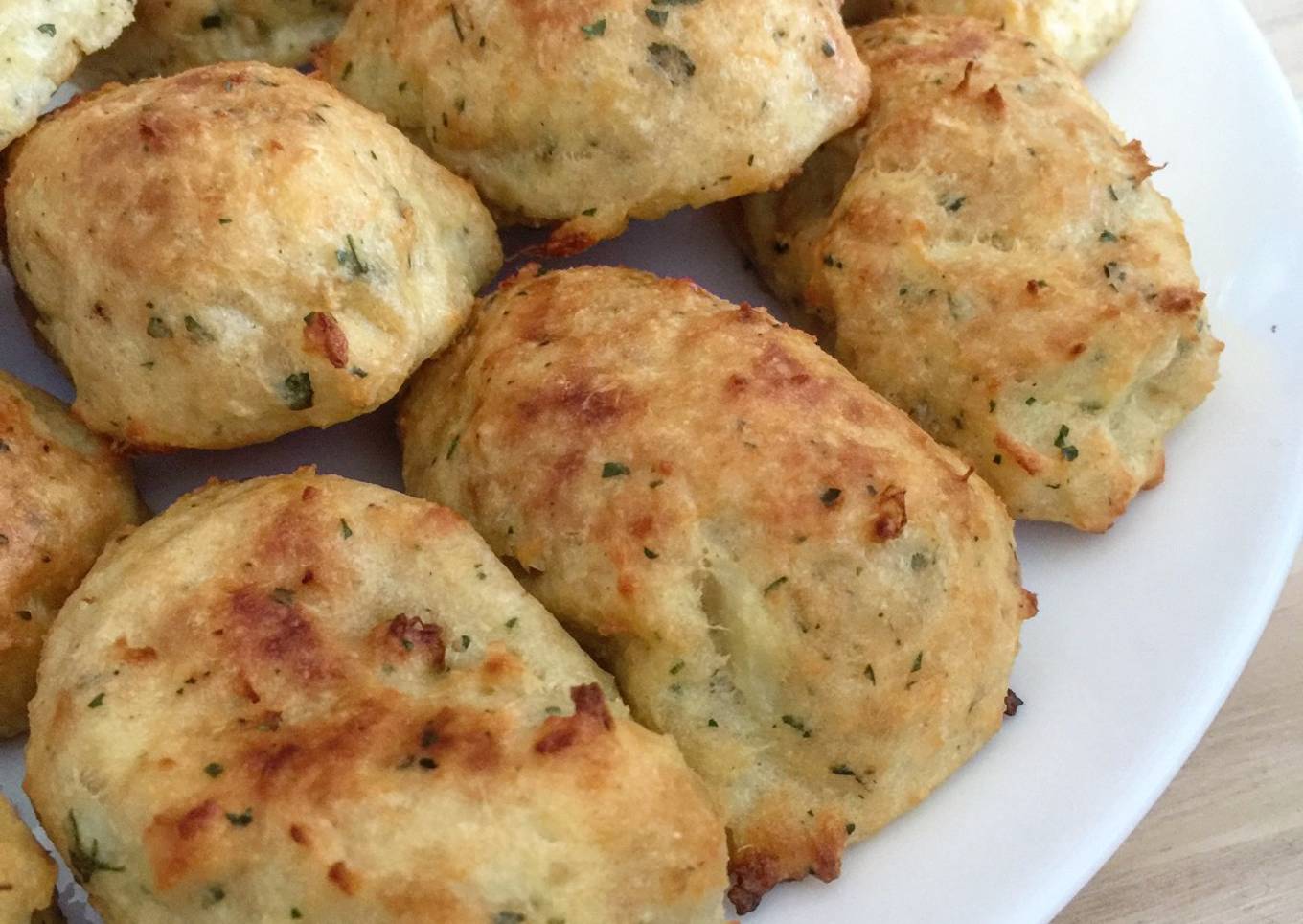 Croquetas de coliflor al horno