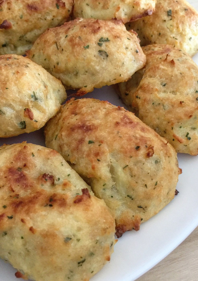 Una foto de Croquetas de coliflor al horno