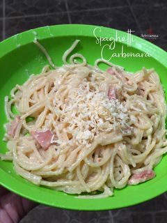 Foto resep Spaghetti carbonara