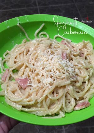 Foto resep Spaghetti carbonara