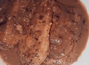 Una foto de Cerdo Borrachito (cerdo en salsa de whiskey)