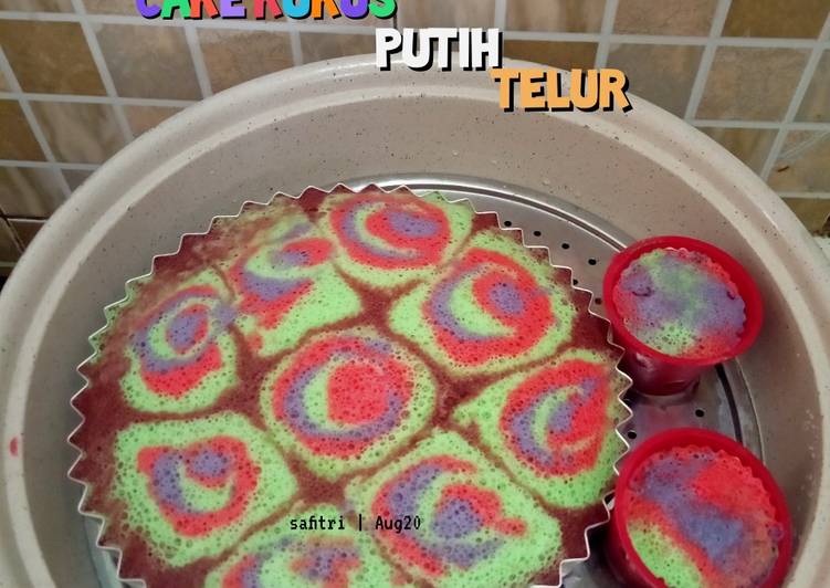 Cake Kukus Putih Telur