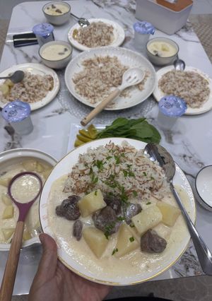 صورة لوصفة شاكرية مع الأرز