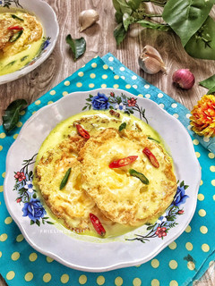 Foto resep Telur Ceplok Kuah Susu