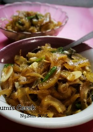 Foto resep Tumis CECEK / KIKIL / kulit sapi