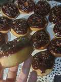 ميني دونات بالنوتلا 🥯😋☕