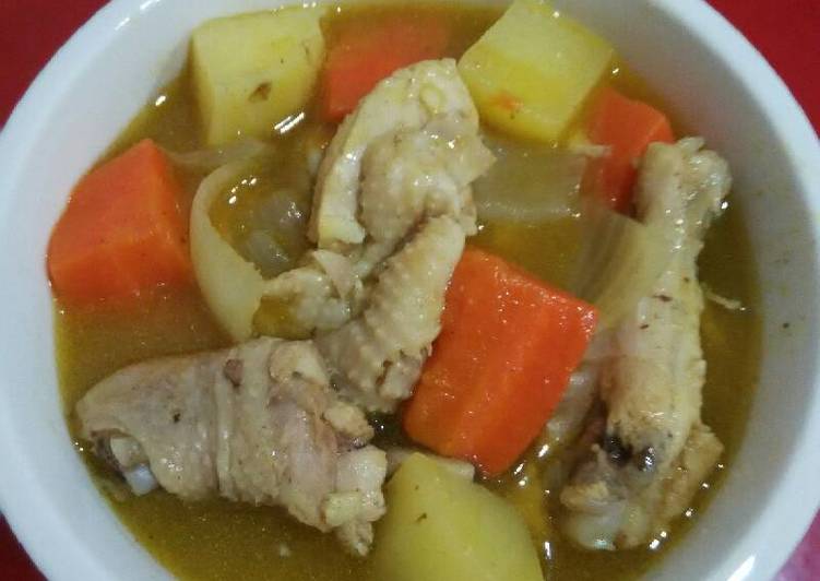 Kari ayam simple