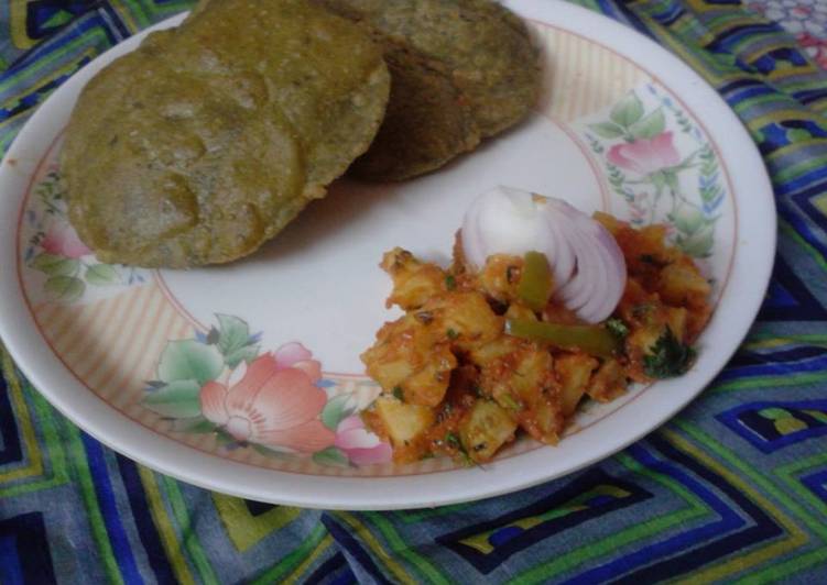 Palak poori