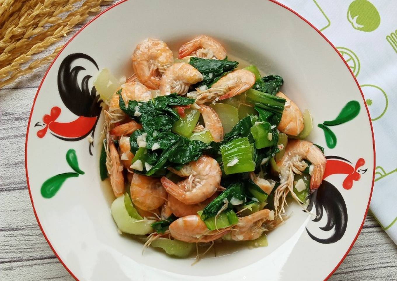 Resep Cah Udang Pokcoy Anti Gagal