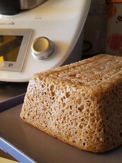 Una foto de Pan integral al varoma (Thermomix)