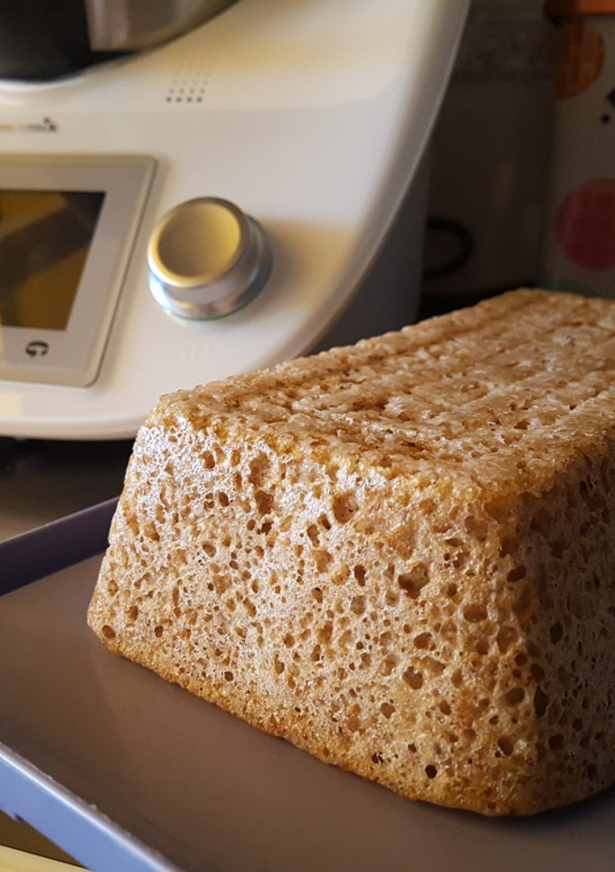 Una foto de Pan integral al varoma (Thermomix)