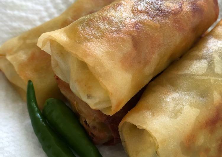 Lumpia Isi Sayur dan Daging #BikinRamadhanBerkesan