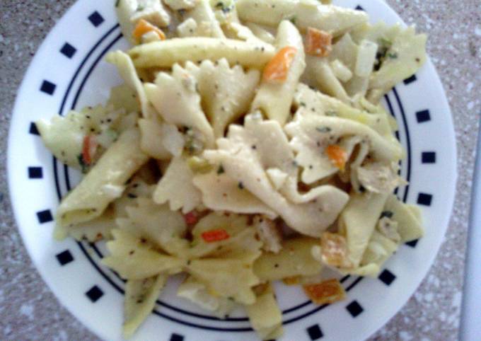 Steps to Make Award-winning Benzz&#39;s Fantastic Chicken Pasta Salad