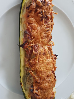 Una foto de Calabacines rellenos
