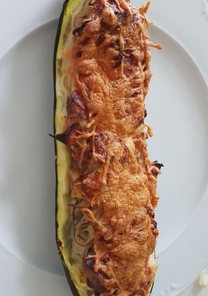 Una foto de Calabacines rellenos
