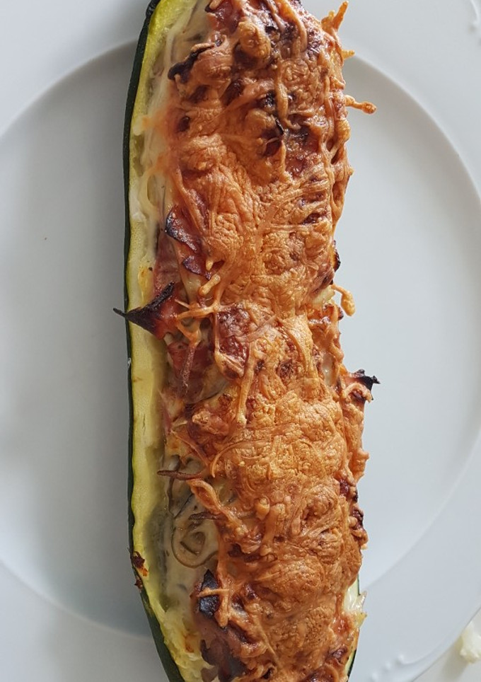 Una foto de Calabacines rellenos