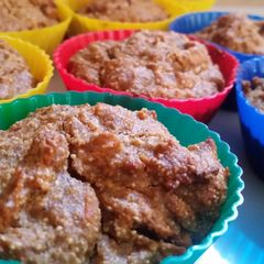 A picture of Quinoa carrot muffins.